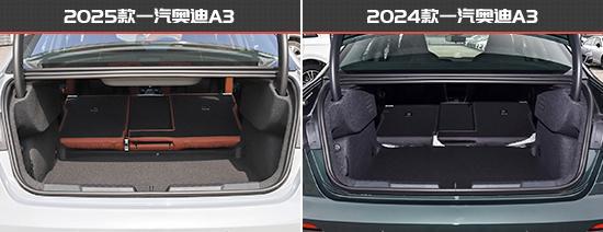 一汽奥迪A3新老款车型对比long8登录更具竞争力(图10)